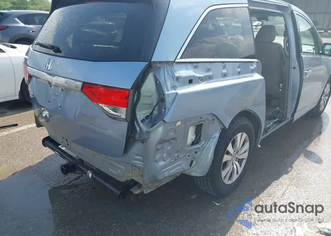 2014 Honda Odyssey Ex-L from USA, damaged, VIN 5FNRL5H69EB102488